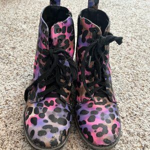 Giulianna Combat Boot - Girls 3Y